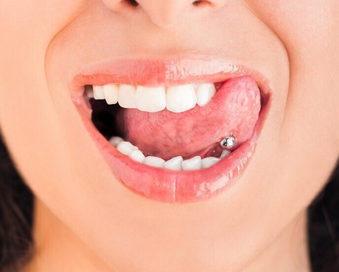 piercing en la lengua