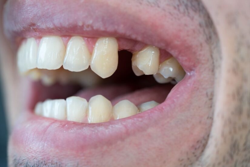avulsión dental
